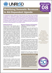 Mobilizing Domestic Revenues in Aid-Dependent Uganda (Project Brief)